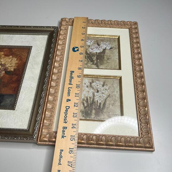 Set of 2 Framed Floral Wall Art Prints – Albena Hristova & B.J. Zhang – 2001 USA - Picture 4 of 9